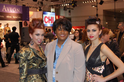 gail in chicago with models